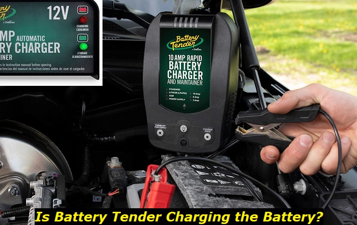 battery tender charging battery